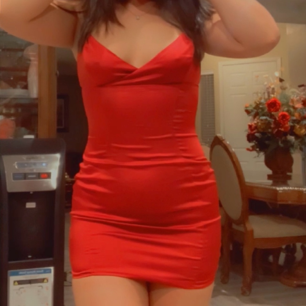 Oh Polly Mini Red Dress